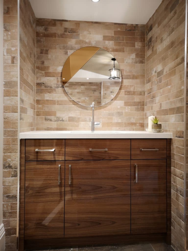 Clear cedar wine cellars