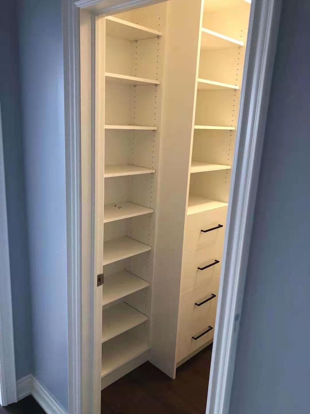 White Closet Organizer