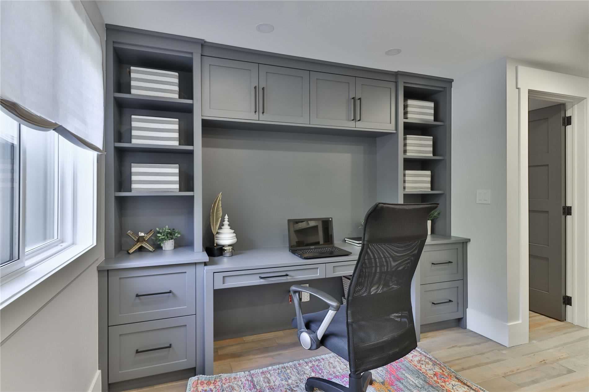 Grey Bookshelf