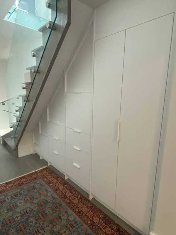 Special Closet Hidden in Stairs