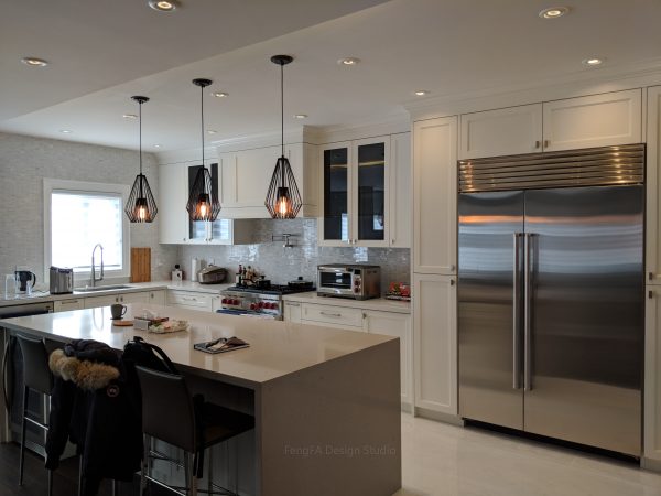 White cabinets cost