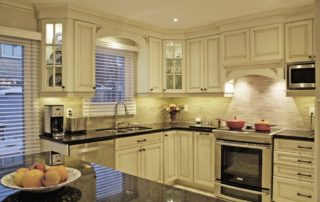 Traditional Style Kitchen With Glazed Doors