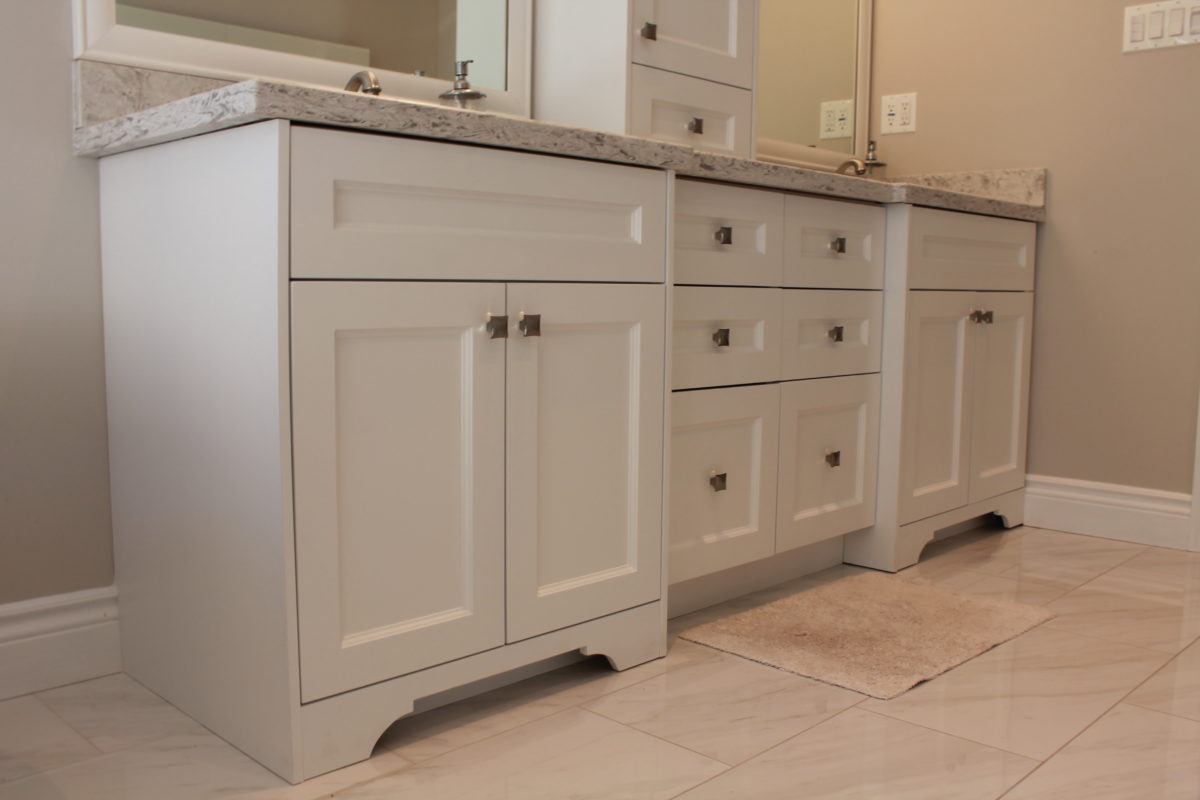 Vanity Projects featuring White Cabinetry Matched with ...