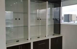 Glass Shelving Cabinetry